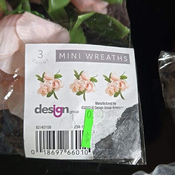 Hobby Lobby Faux Floral Collection  Pink Green Fake Decor Diy Art Craft Greenery - Picture 10 of 14